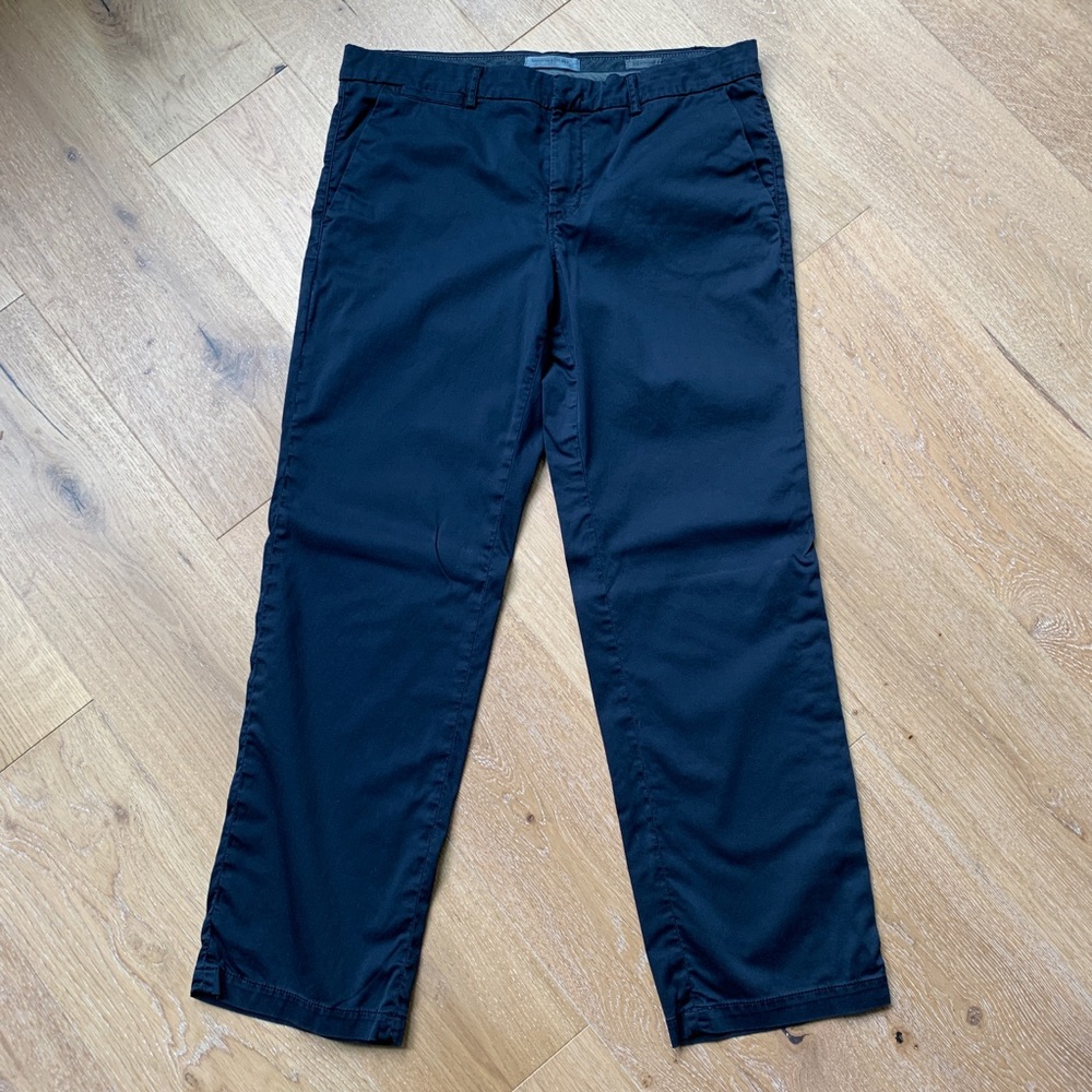 Banana Republic Navy Straight Chino